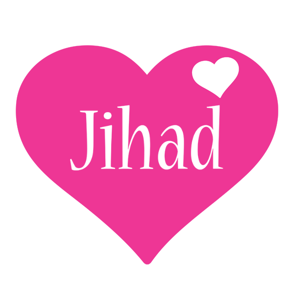 Jihad love-heart logo