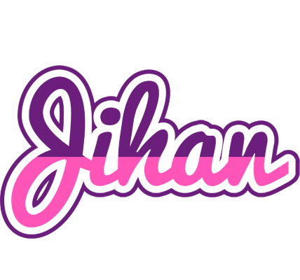 Jihan cheerful logo