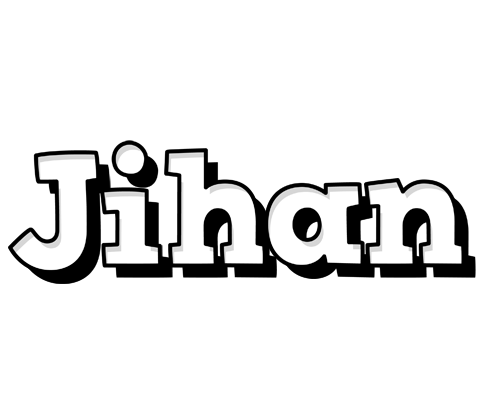 Jihan snowing logo