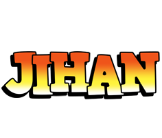 Jihan sunset logo