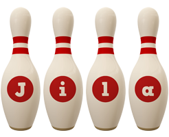 Jila bowling-pin logo