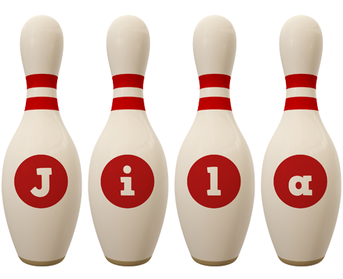 Jila bowling-pin logo