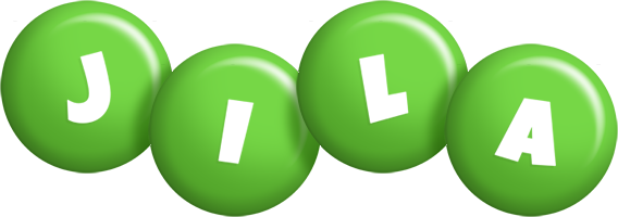 Jila candy-green logo