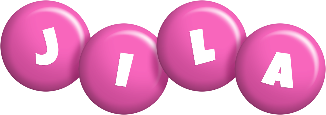 Jila candy-pink logo