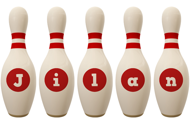Jilan bowling-pin logo
