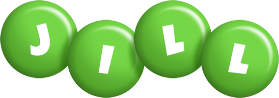 Jill candy-green logo
