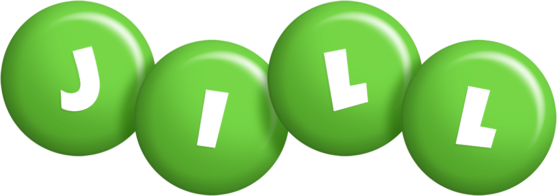 Jill candy-green logo