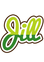 Jill golfing logo