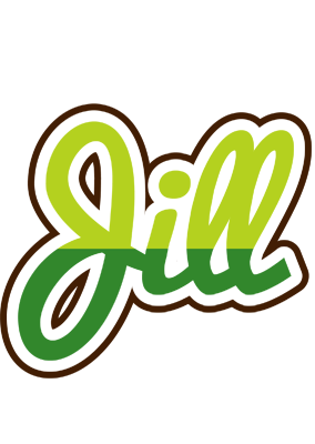 Jill golfing logo