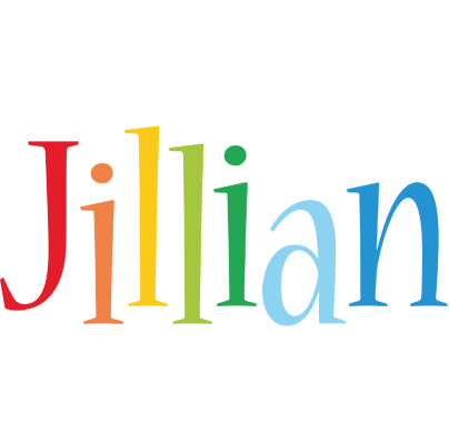 Jillian birthday logo