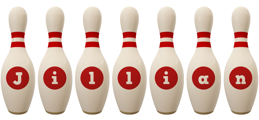 Jillian bowling-pin logo