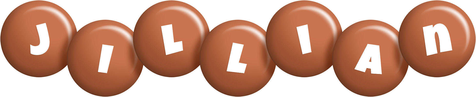 Jillian candy-brown logo