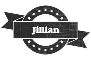 Jillian grunge logo