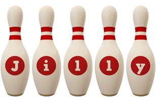 Jilly bowling-pin logo