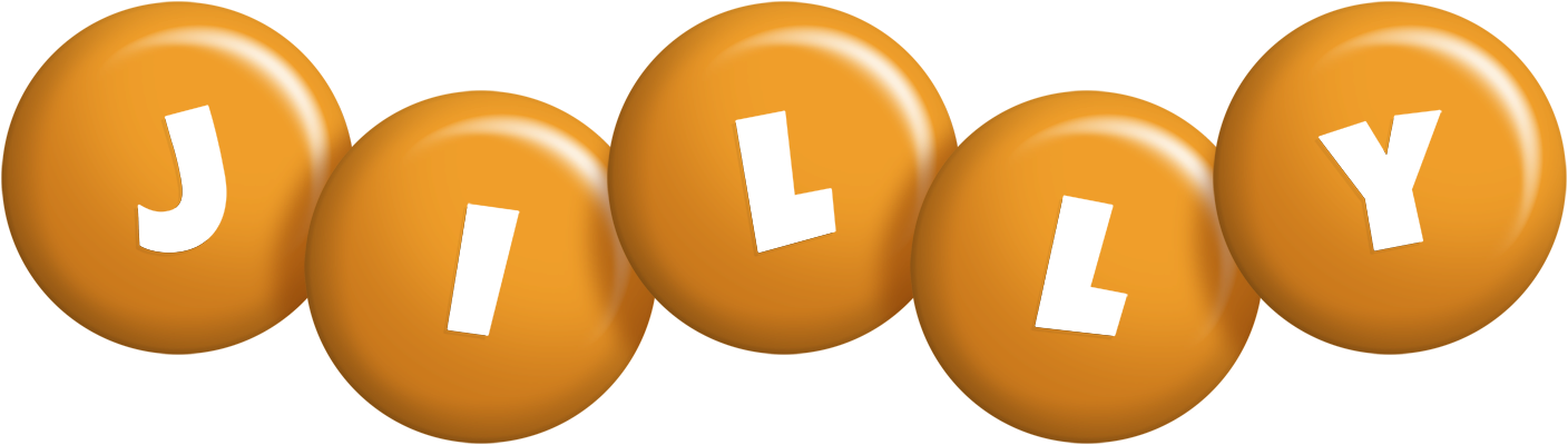 Jilly candy-orange logo