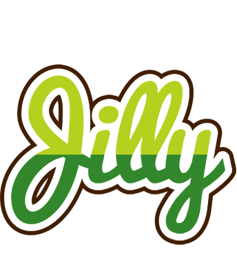 Jilly golfing logo