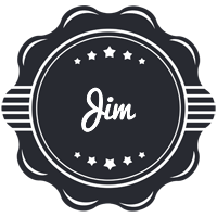 Jim badge logo