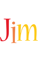 Jim birthday logo