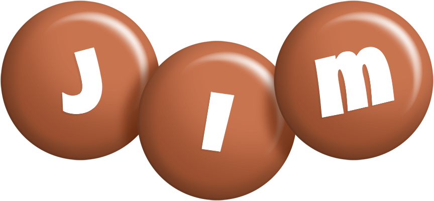 Jim candy-brown logo