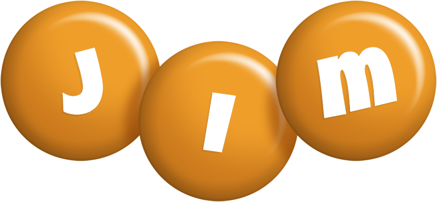 Jim candy-orange logo