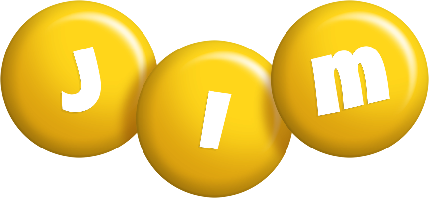 Jim candy-yellow logo