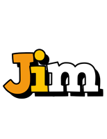 Jim cartoon logo