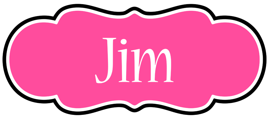 Jim invitation logo