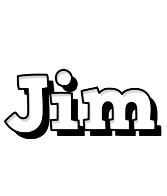 Jim snowing logo