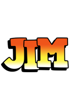 Jim sunset logo