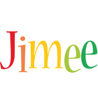 Jimee birthday logo