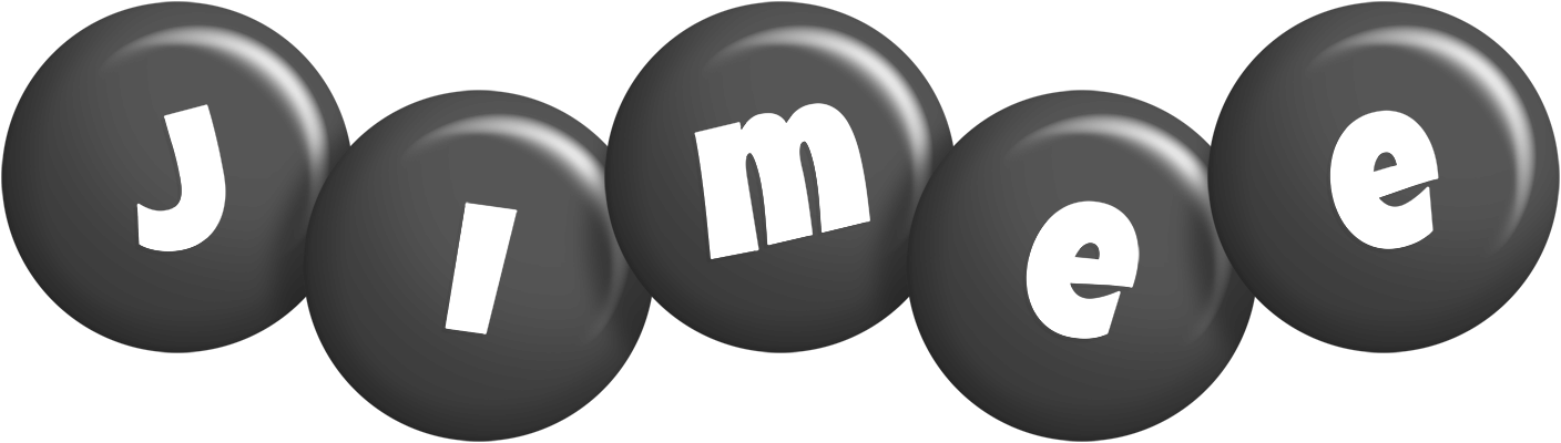 Jimee candy-black logo