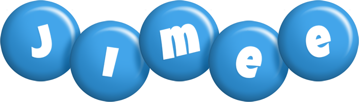 Jimee candy-blue logo