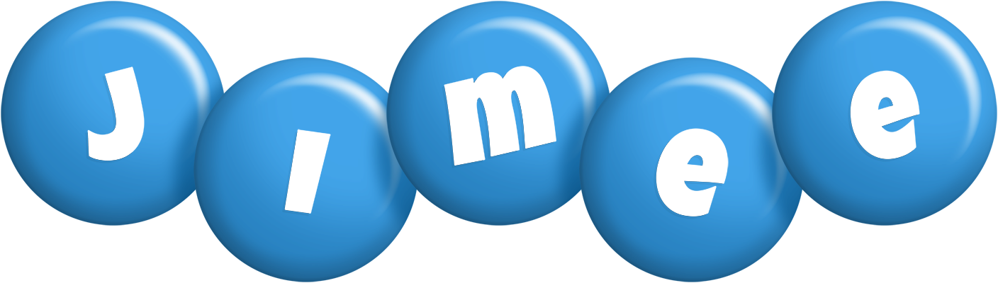 Jimee candy-blue logo