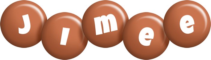 Jimee candy-brown logo
