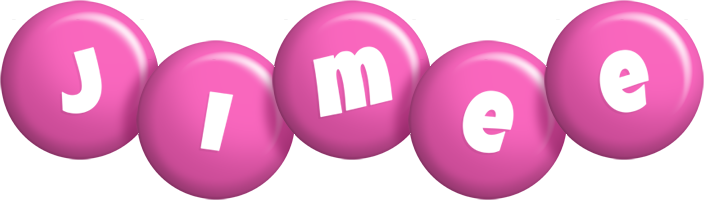 Jimee candy-pink logo