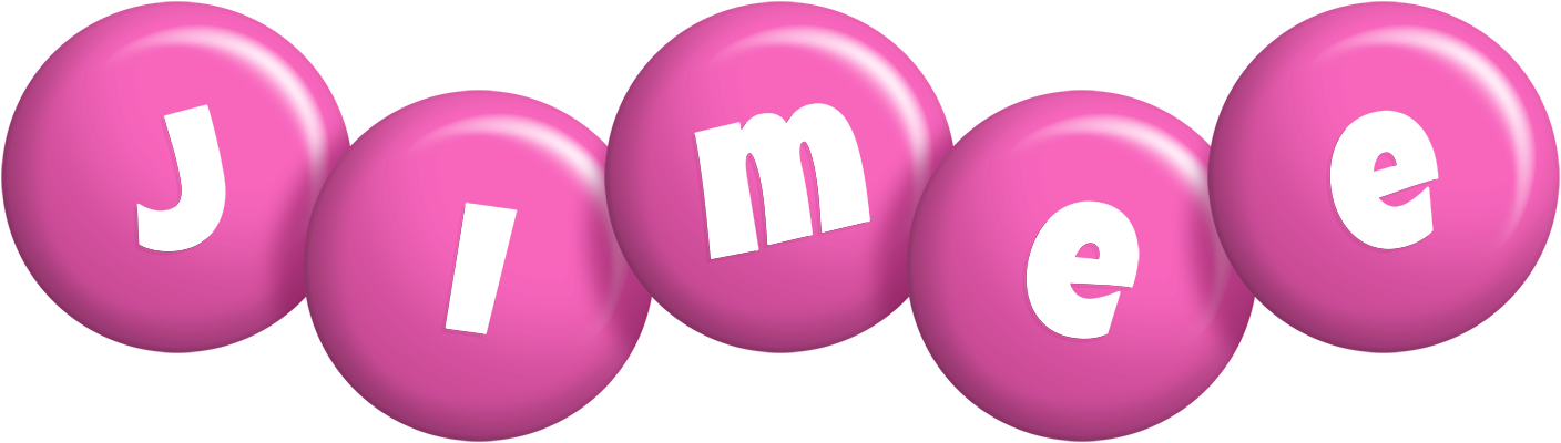 Jimee candy-pink logo