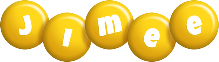 Jimee candy-yellow logo
