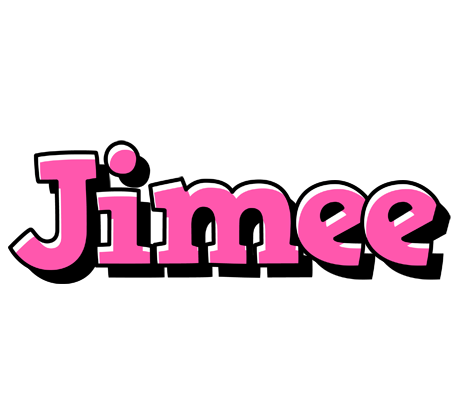 Jimee girlish logo