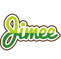 Jimee golfing logo