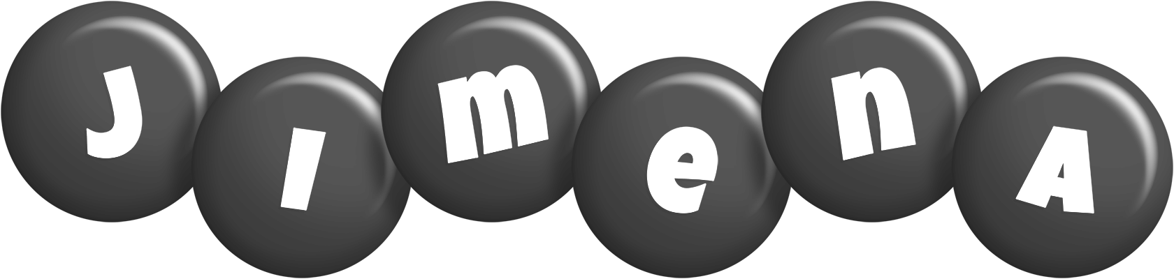 Jimena candy-black logo