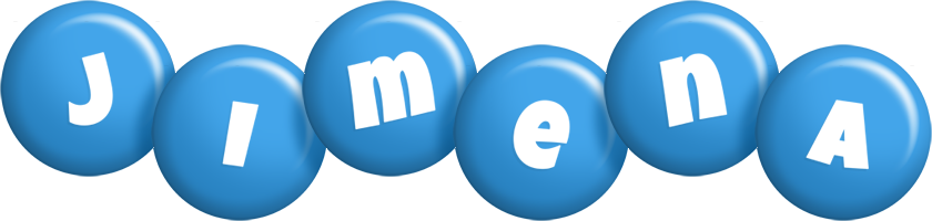 Jimena candy-blue logo