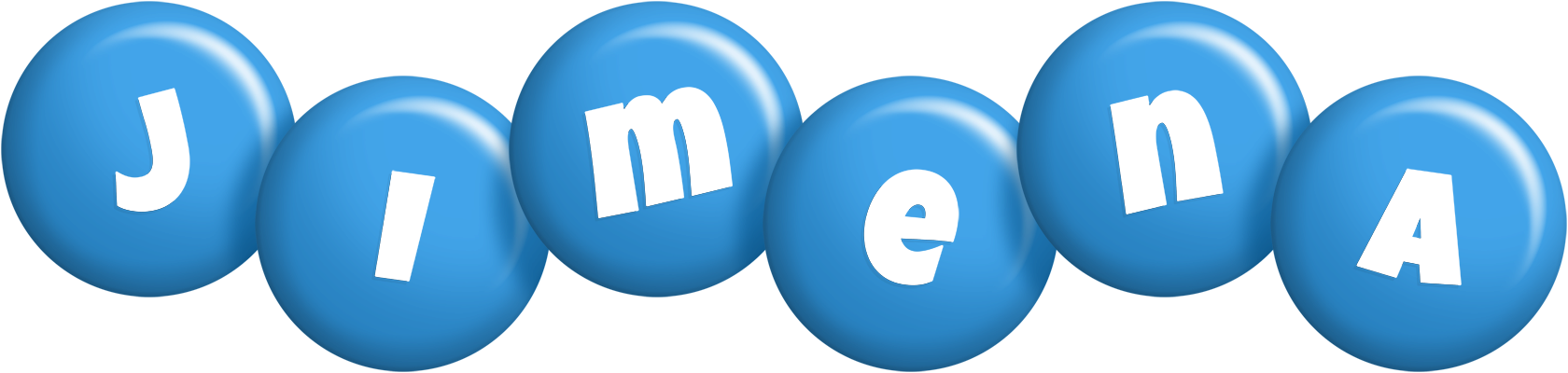 Jimena candy-blue logo