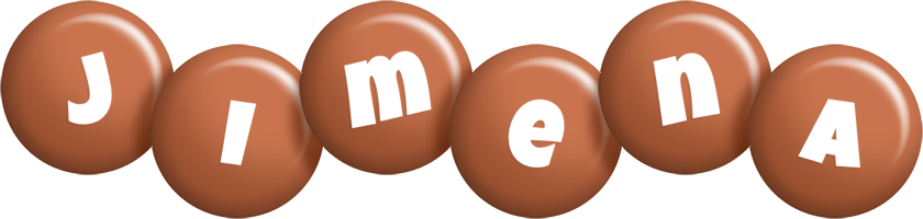 Jimena candy-brown logo