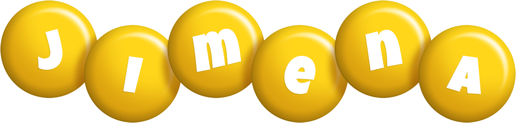 Jimena candy-yellow logo