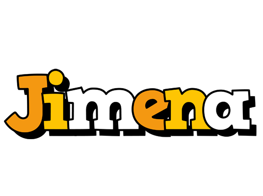 Jimena cartoon logo