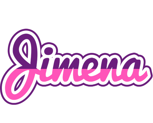 Jimena cheerful logo