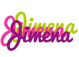 Jimena flowers logo