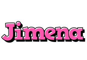 Jimena girlish logo