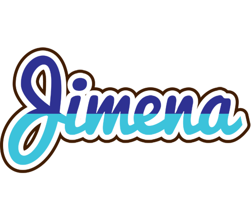Jimena raining logo