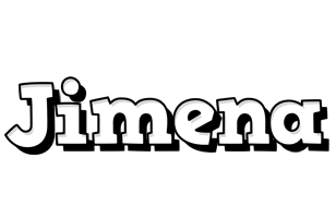 Jimena snowing logo